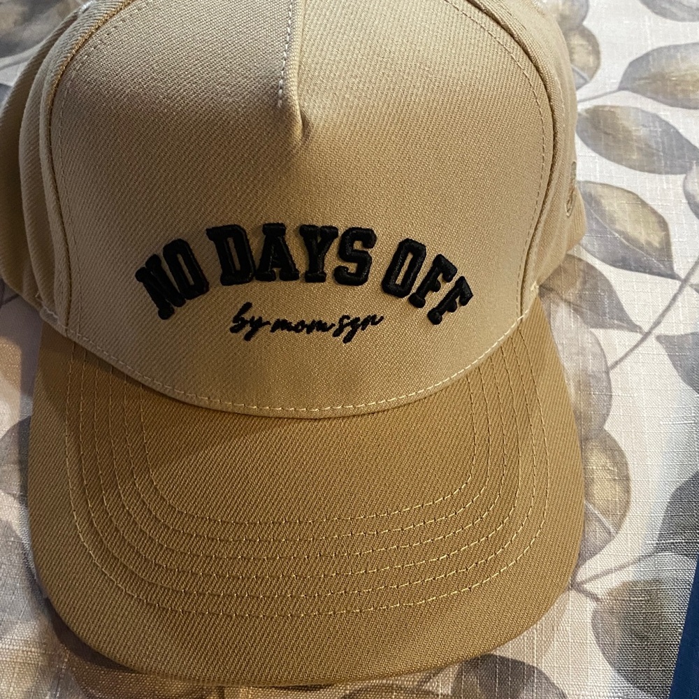 No Days Off SZN Tan Cap unisex